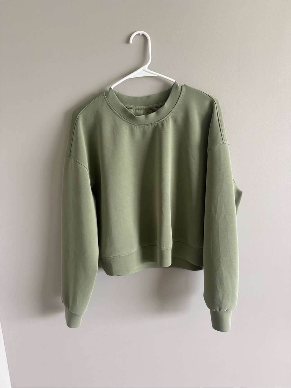 AS Revival Women's Sage Green Crewneck Sweatshirt